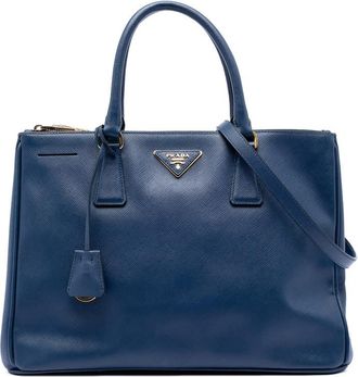 Prada Pre-owned Prada Medium Saffiano Lux Galleria Double Zip Satchel Ladies ADG6TO5L3129L088