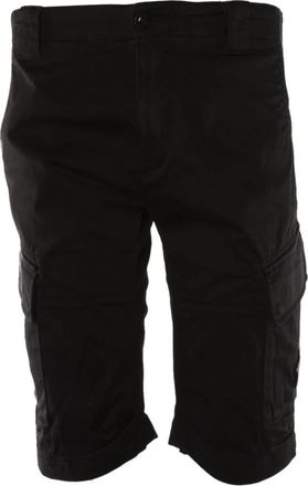 C.P. Company Cargo Bermuda Shorts - Heren - Korte Broeken - Zwart - XS - Katoen - Korte Broeken
