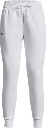 Under Armour Rival taps toelopende joggingbroek voor dames (Wit)