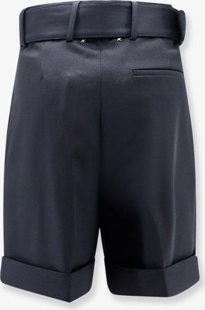 Golden Goose Womens Shorts Demetra Blue Polyester
