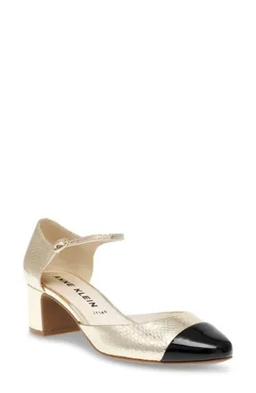 Anne Klein Pizetta Pump in Light Gold at Nordstrom, Size 7