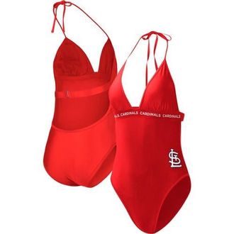 G-III 4Her by Carl Banks Womens G-III 4Her by Carl Banks Red St. Louis Cardinals Full Count One-Piece Swimsuit at Nordstrom, Size X-Large