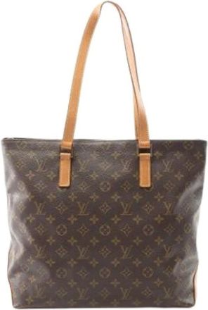 Louis Vuitton Pre-owned Tote Bags, female, Brown, Size: ONE SIZE Pre-owned Vintage Monogram Tote Bag
