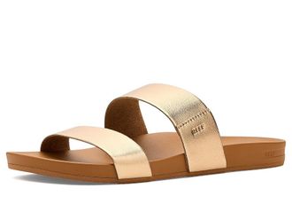Reef Cushion Vista Womens Sandals Sunset Bronze : 8.5 B - Medium, Faux Leather