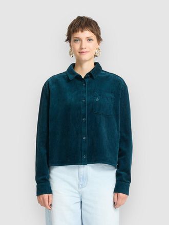 Volcom Weellow Cord Hemd blau