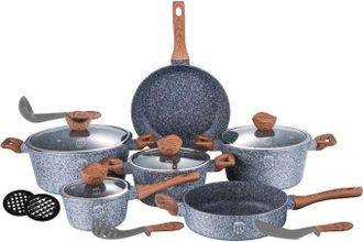 Berlinger Haus Berlinger Haus Forest Line Set De 15 Piezas Gris Aluminio
