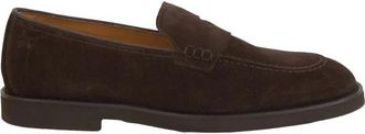 Doucal's Classic Leather Loafer Shoe