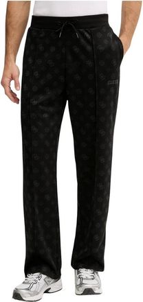Guess Broeken, Heren, Zwart, XL, Polyester, Ovidio Trainingsbroeken