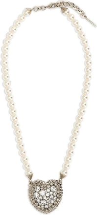 Alessandra Rich Collana con cristalli - Toni neutri