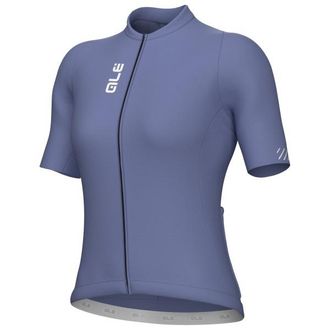 Al&eacute; Pragma Color Block S/S Jersey Velotrikot f&uuml;r Damen | blau/lila