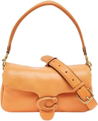 Coach Pre-owned Shoulder Bags, female, Orange, Size: ONE SIZE Pre-owned Shoulder Bag