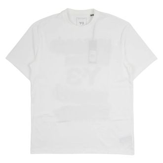 Yohji Yamamoto T-Shirts, male, White, Size: XS U GFX SS Tee