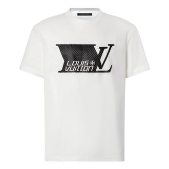 Louis Vuitton SS26 Printed Signature T-Shirts 1AJRDB