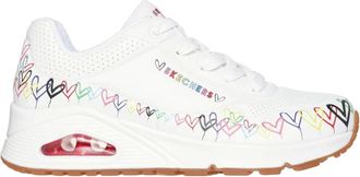 Skechers Dames, Schoenen, Wit, Maat: 38 1/2 EU Synthetisch