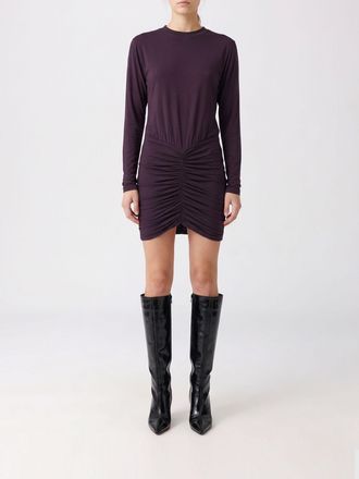Andamane Draped Jersey Long-Sleeve Sheath Minidress