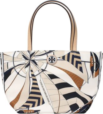 Tory Burch Beige Nylon Womens Handbag
