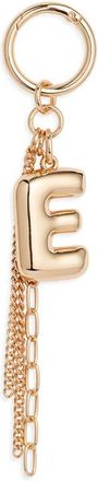 Chelsea28 Bubble Letter Bag Charm in E- Gold at Nordstrom