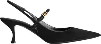 Dolce & Gabbana Dames, Schoenen, Zwart, Maat: 36 EU Su&egrave;de