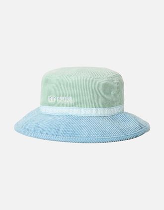 Rip Curl Womens Rip Curl Womens Cosmic Kiss Cord UPF Bucket Hat - Vintage Mint Bl - Size: S