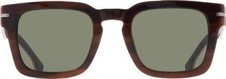 HUGO BOSS Green Square Mens Sunglasses BOSS 1625/S 08AS/QT 50