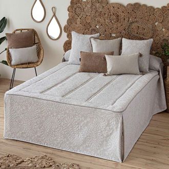 Confecciones Paula Colcha Edred&oacute;n Manises Beig, 150