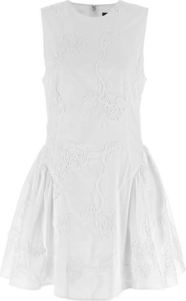 Rotate Rotate Birger Christensen, Dames, Jurken, Wit, Maat: S Katoen