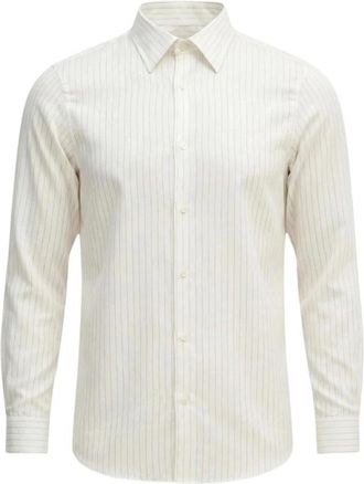A|X Armani Exchange Camicia regular fit in twill di viscosa - - Shirts - Uomo - Bianco - L