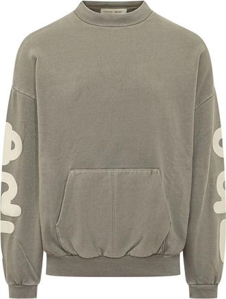 Fear of God 90s Sweatshirt - Heren - Sweatshirts - Groen - S - Katoen - Hoodies & sweatvesten
