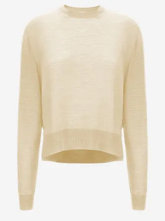 Jil Sander trui van een wol- en kasjmiermix