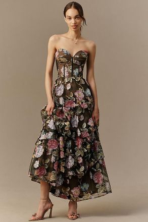 Dress The Population Layana Strapless Gown