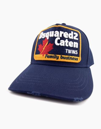 Dsquared2 Mens Dsquared2 Family Business Cap Navy - Size: OS