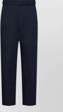 Thom Browne carpenter trousers detachable belt cotton suiting