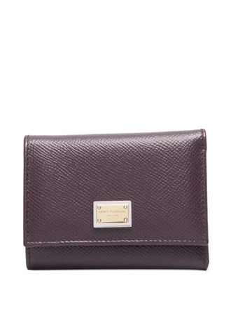 Dolce & Gabbana small Continental wallet - Purple