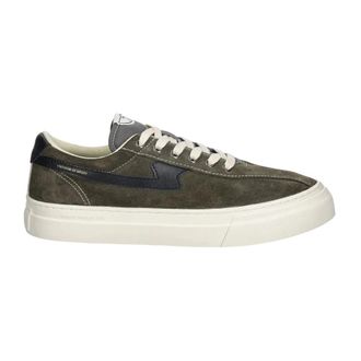 Stepney Workers Club S.w.c. Stepney Workers Club, Schoenen, Heren, Groen, 41 EU, Leer, Dellow S-Strike Cup Suede