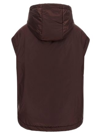 Max Mara The Cube Vest - Burgundy