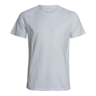 Dondup T-Shirts, male, White, Size: 2XL Regular-fit Crew-neck T-Shirt