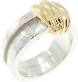 Tiffany & Co. Yellow Gold (18K) Silver 925 Band Ring (Pre-Owned)