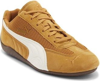 Puma Speedcat Mesh Sneaker in Authentic Gold/gum at Nordstrom, Size 11.5