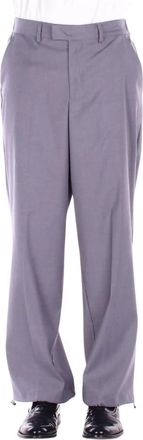 John Richmond Suit Broeken - Heren - Nette broeken - Grijs - S - Leer - Broeken