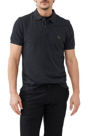 Rodd & Gunn Gunn Piqu&eacute; Sports Fit Cotton Polo in Charcoal at Nordstrom, Size Xxx-Large