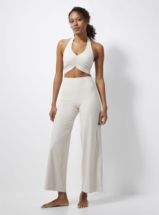 I.FIV5 Womens Velvety wide-leg pant