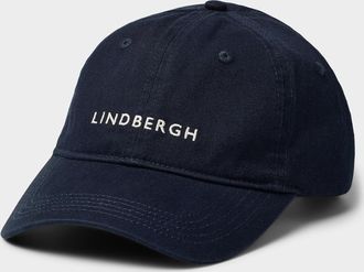 Lindbergh Mens Typographic logo dad cap