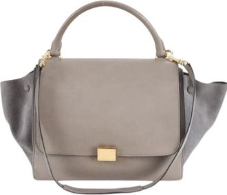 Celine Pre-owned Handbags, female, Beige, Size: ONE SIZE Pre-owned Vintage Handbag