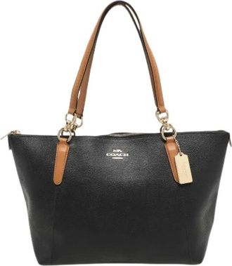 Coach Pre-owned Tote Bags, female, Black, Size: ONE SIZE Pre-owned Ava Tote