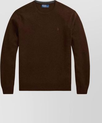 Polo Ralph Lauren ribbed crew neck sweater with long sleeves