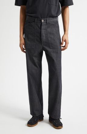 Visvim Scout Military Chinos in Black at Nordstrom, Size 3