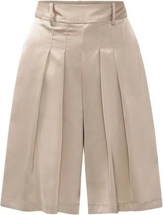 Karmamia Mujer, Pantalones cortos, Beige, Talla: XS