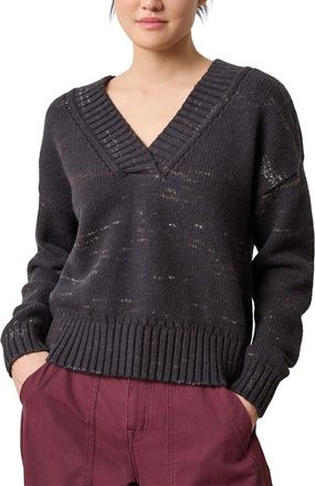 Lilla P Oversized V-Neck Sweater
