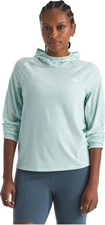 The North Face Adventure Sun Hoodie Womens Clothing Opal Frost : 2XL, Elastane/Polyester