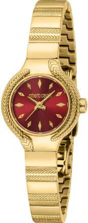 Roberto Cavalli Womens RC5L155M0065 Ladies Logomania Watch - Gold - One Size